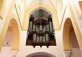 Medieval Church Souvigny, Allier, France Royalty Free Stock Photo