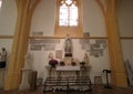 Medieval Church Souvigny, Allier, France Royalty Free Stock Photo