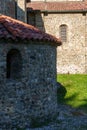 Medieval church of SS. Pietro e Paolo at Agliate, Brianza, Italy