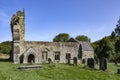 Medieval Church - Wharram Percy - England Royalty Free Stock Photo