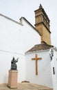 Medieval church of white town Ronda