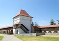 Medieval citadel fortified walls