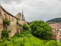 Medieval citadel of SighiÃâ¢oara, Transylvania, Romania Royalty Free Stock Photo