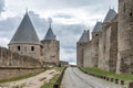 The medieval city of Carcassonne in France
