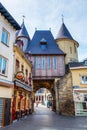 Medieval city gate in Valkenburg aan de Geul, Netherlands