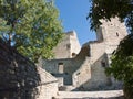 Medieval city of Le Poet Laval Drome France Royalty Free Stock Photo