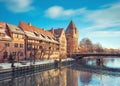 Medieval city Nuremberg, Germany Royalty Free Stock Photo