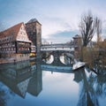 Medieval city Nuremberg, Germany Royalty Free Stock Photo
