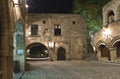 Medieval city of Rhodes island Royalty Free Stock Photo