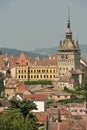 Medieval City of Sighisoara Royalty Free Stock Photo