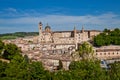 Medieval city Urbino in Italy Royalty Free Stock Photo