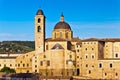 Medieval city Urbino in Italy Royalty Free Stock Photo