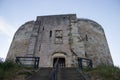 The medieval Cliffords Tower in York