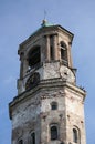 Medieval clock tower in Vyborg Royalty Free Stock Photo
