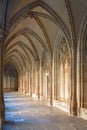 Medieval cloister of The Pandhof in Utrecht, Netherlands