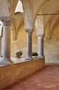 Medieval cloister, Saluzzo, Italy