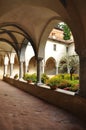 Medieval cloister, Saluzzo, Italy