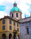 Medieval Como Cathedral on Lake Como in Lombardy, Italy