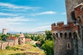 Medieval Corvin Castle Hunyad Castle in Hunedoara, Romania Royalty Free Stock Photo