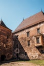 Medieval Corvin Castle Hunyad Castle in Hunedoara, Romania Royalty Free Stock Photo