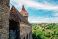 Medieval Corvin Castle Hunyad Castle in Hunedoara, Romania Royalty Free Stock Photo