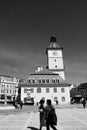 Medieval Council House in Main Square, Brasov Royalty Free Stock Photo