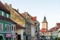 The Medieval Council House In Main Square seen from a distance, Brasov, Romania Royalty Free Stock Photo