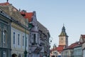 The Medieval Council House In Main Square seen from a distance, Brasov, Romania Royalty Free Stock Photo