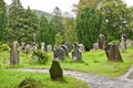 Medieval County Graveyard, Glendalough, county Wicklow, Ireland