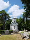 Court Church In Cetinje, Montenegro Royalty Free Stock Photo