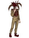 Medieval Court Jester 2 Royalty Free Stock Photo