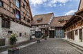 Medieval courtyard