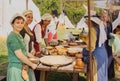 Medieval cuisine Royalty Free Stock Photo