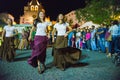 Medieval dancers