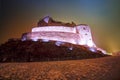 Medieval Deva Fortress in Europe, Romania Royalty Free Stock Photo