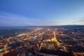 Medieval Deva Fortress in Europe, Romania Royalty Free Stock Photo