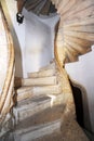 Medieval double staircase in Graz Royalty Free Stock Photo