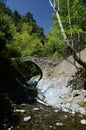 Medieval Elia Venetian Arch Stone Bridge,unesco heritage,Cyprus