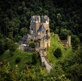 Medieval Eltz Castle - a famous landmark in Germany Royalty Free Stock Photo
