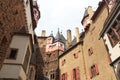 Medieval Eltz Castle with towers and fortified walls, Germany Royalty Free Stock Photo