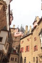 Medieval Eltz Castle with towers and fortified walls, Germany Royalty Free Stock Photo