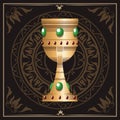 Medieval emblem insignia Royalty Free Stock Photo