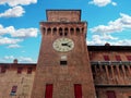 Medieval Estense Castle Ferrara Itay