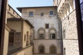 Medieval Florentine building. View from the top of Palazzo Vecchio, Florence, Tuscany, Italy. Royalty Free Stock Photo