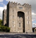 Medieval Fortification in Ireland Royalty Free Stock Photo