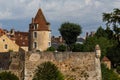 Medieval fortifications of Avallon historic town