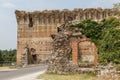 Medieval fortifications of Borghetto town Royalty Free Stock Photo