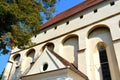 Medieval fortified saxon church Saschiz Keisd, Transylvania. Royalty Free Stock Photo