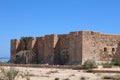 Medieval fortress Bordj El Kebir at Mediterranean coast of Tunisia Royalty Free Stock Photo