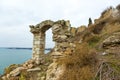 Cape Kaliakra fortress, Bulgaria. Royalty Free Stock Photo